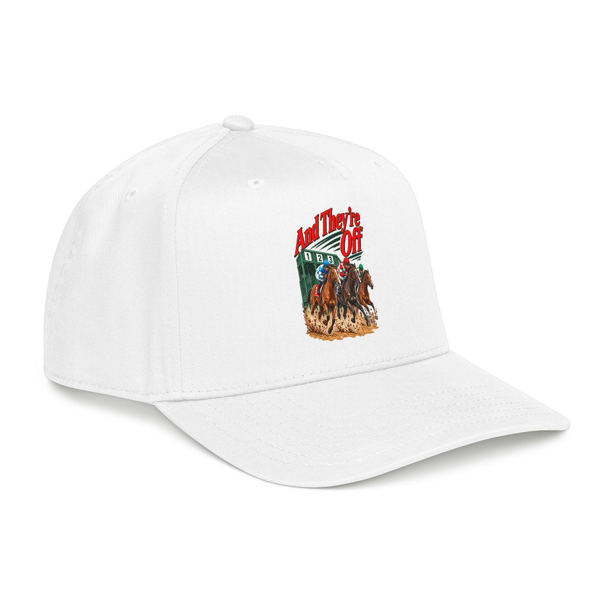 And They're Off Hat