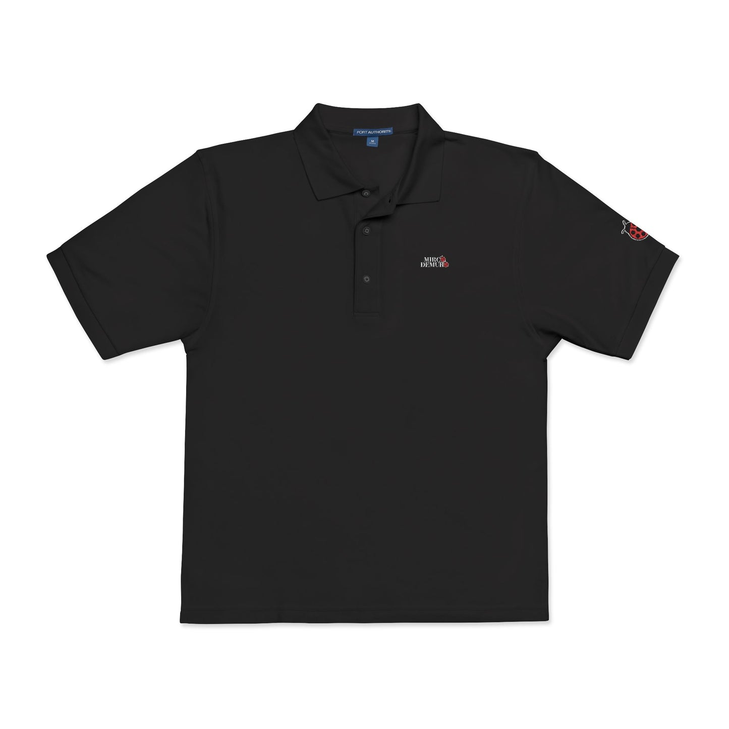 Embroidered Polo Shirt — Mirco Demuro Collection