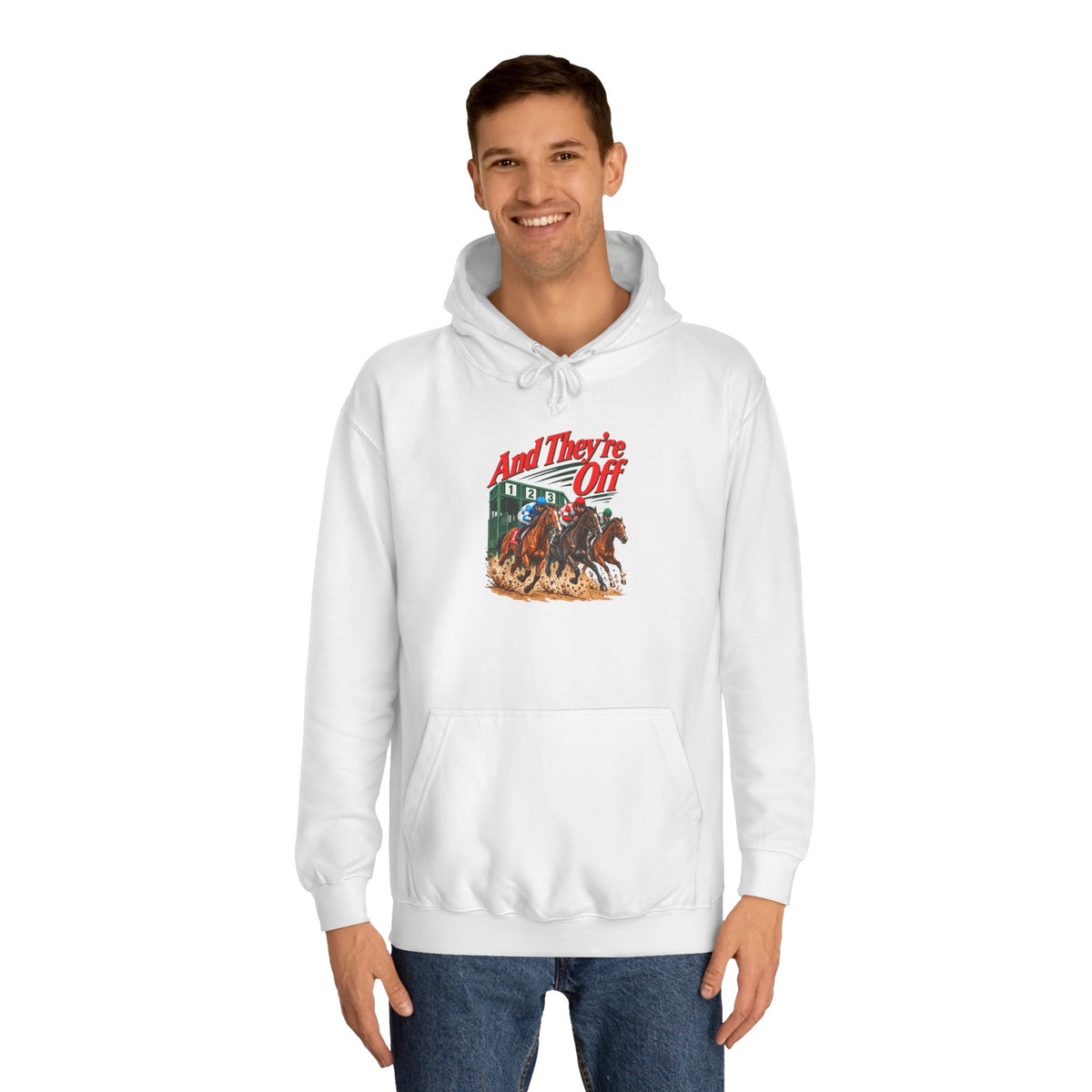And They're Off Hoodie