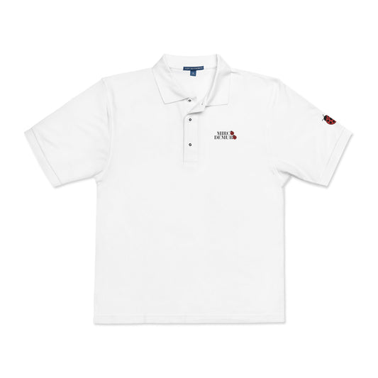 Embroidered Polo Shirt | Mirco Demuro Collection