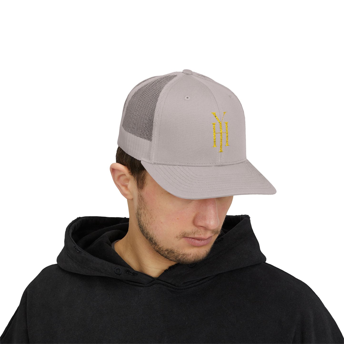 YH Monogram Trucker Cap - Yedsit Hazlewood