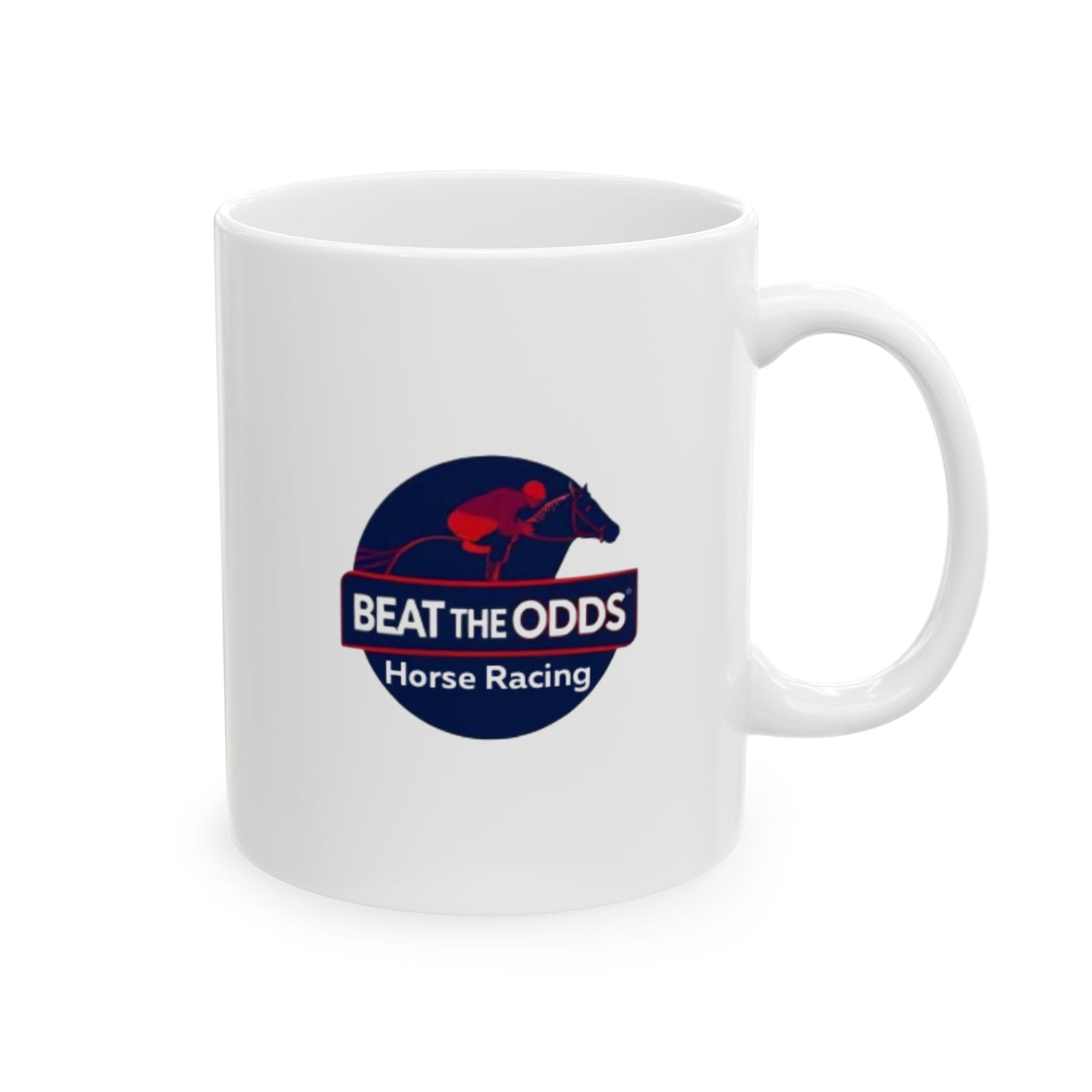Against All Odds, We Race Ceramic Mug, (11oz, 15oz)