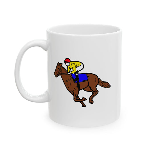 The Rachel Alexandra Ceramic Mug, (11oz, 15oz)