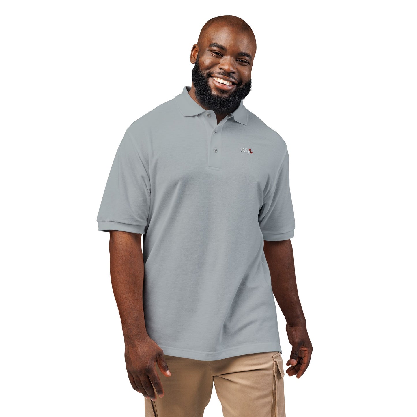 Embroidered Polo Shirt — Mirco Demuro Collection