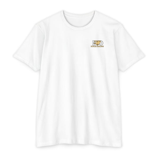Louisiana Bred T-shirt | Black and Gold with Black State Outline