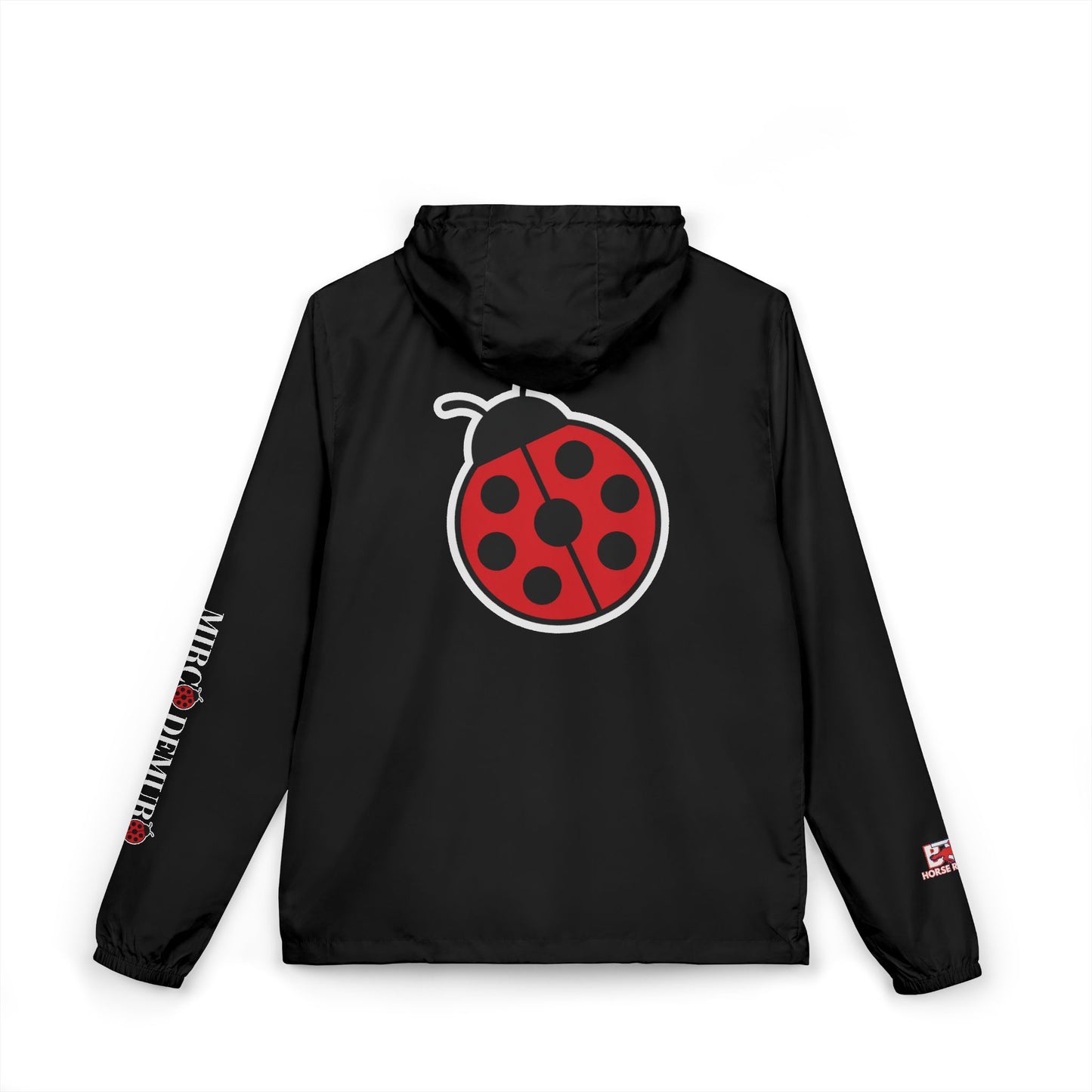 Ladybug Embroidered Windbreaker Jacket - Mirco Demuro Collection