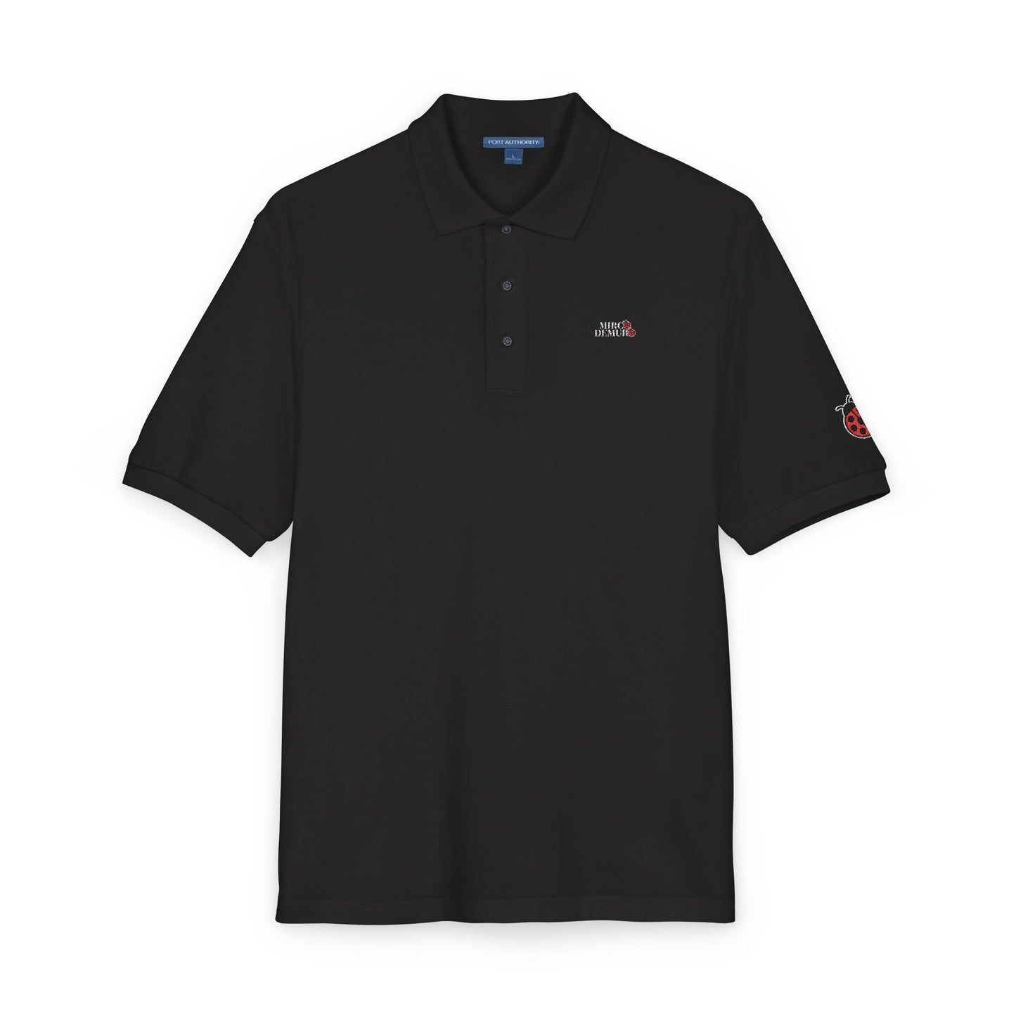 Embroidered Polo Shirt — Mirco Demuro Collection