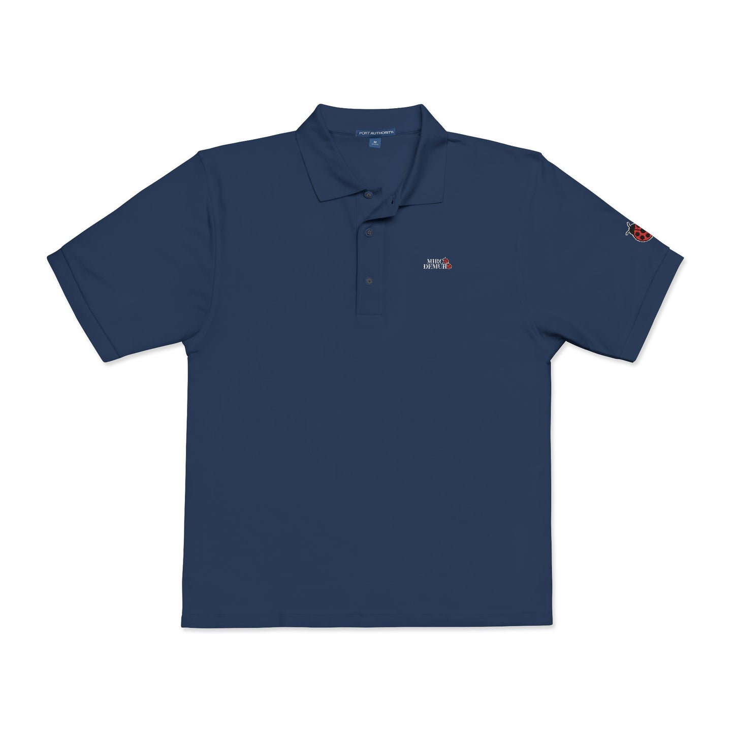 Embroidered Polo Shirt — Mirco Demuro Collection