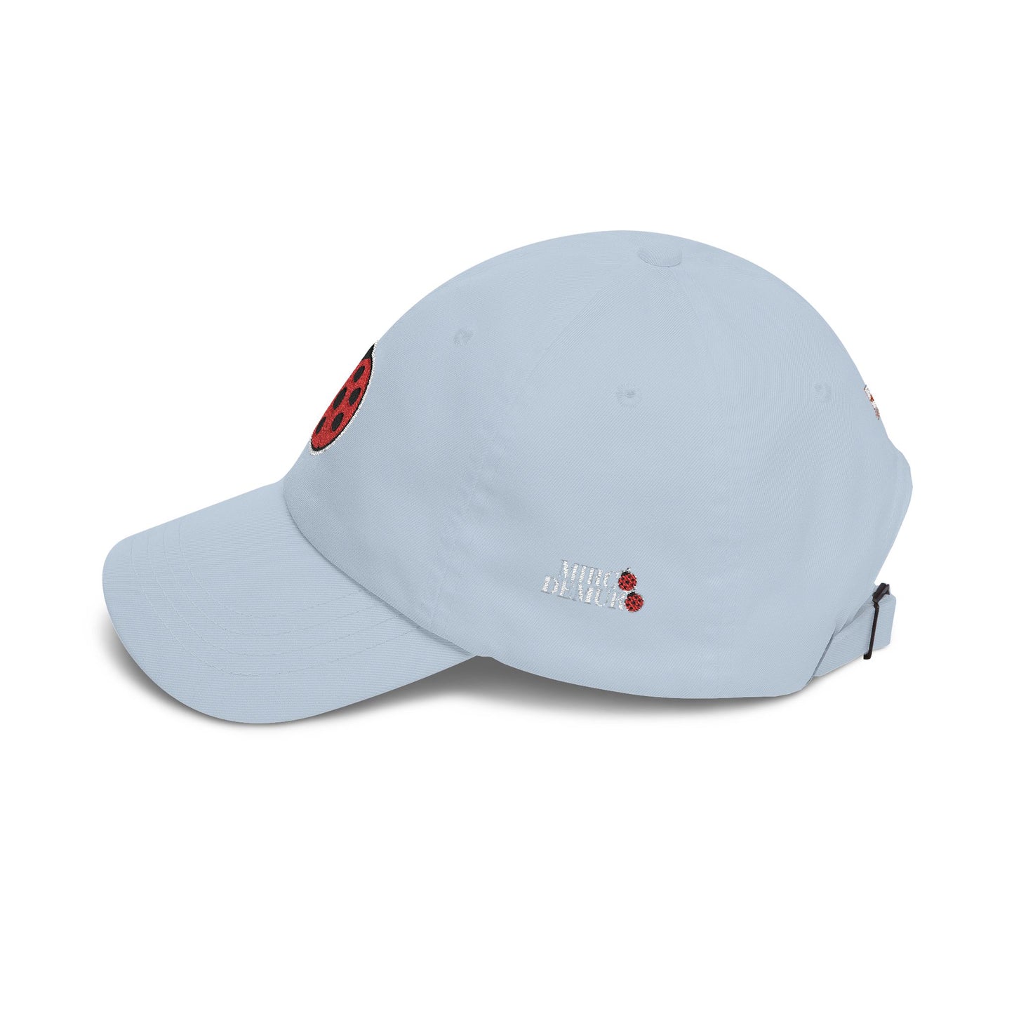 Embroidered Ladybug Patch Baseball Hat —  Mirco Demuro Collection
