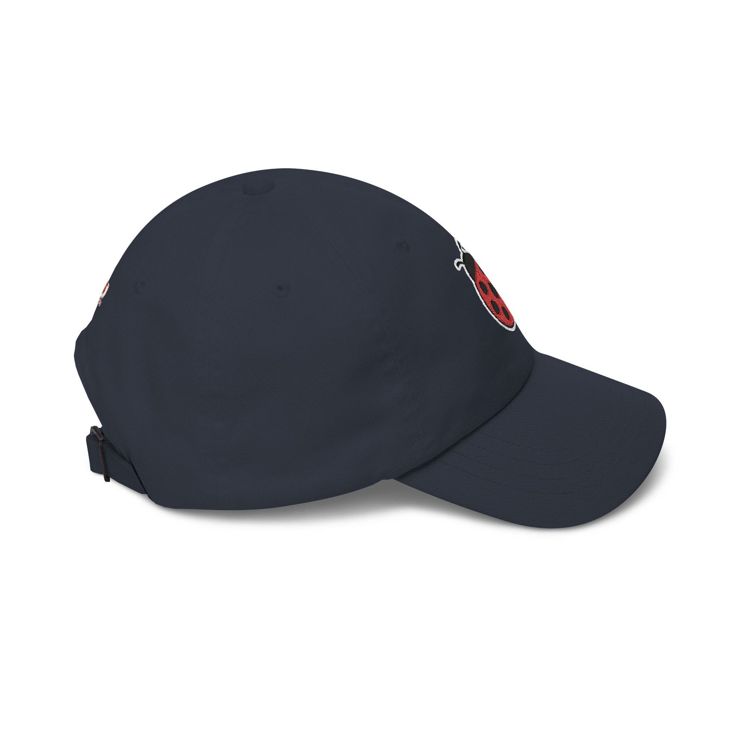Embroidered Ladybug Patch Baseball Hat —  Mirco Demuro Collection