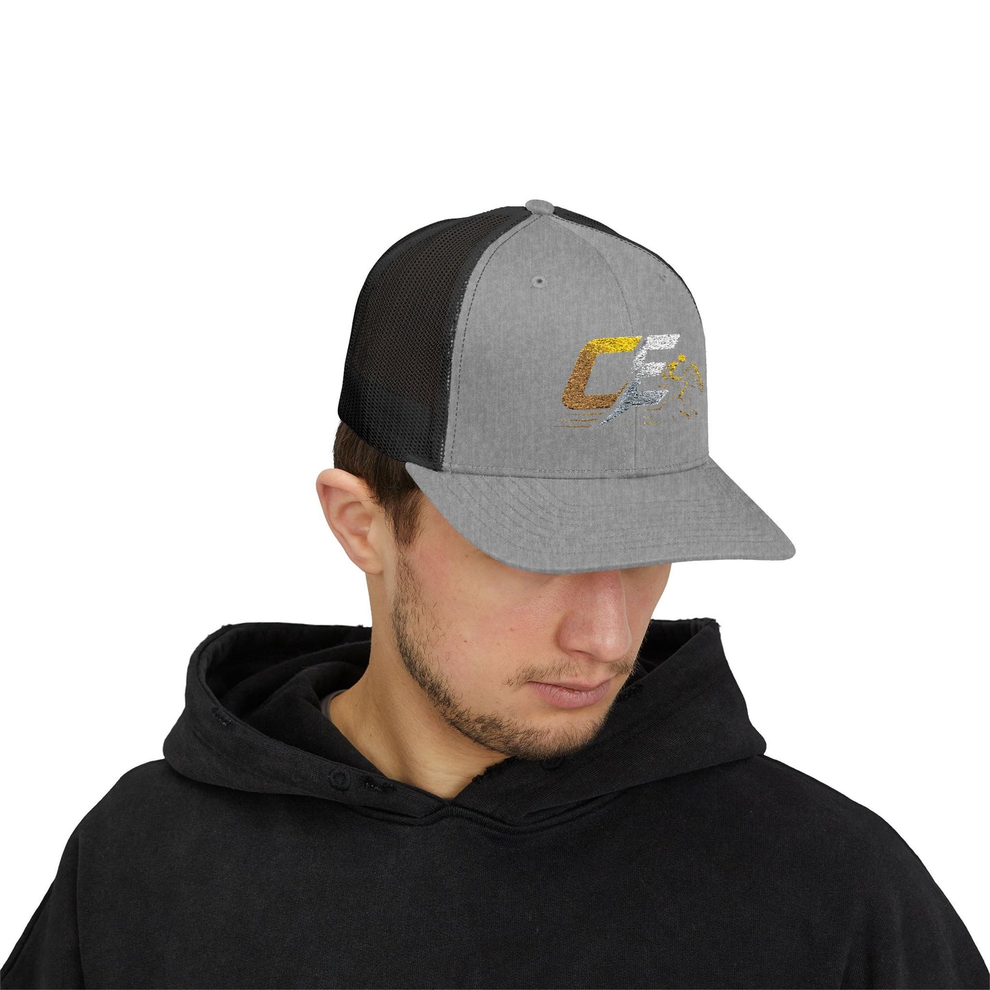 Embroidered CE Trucker Cap – Christopher Elliott Collection