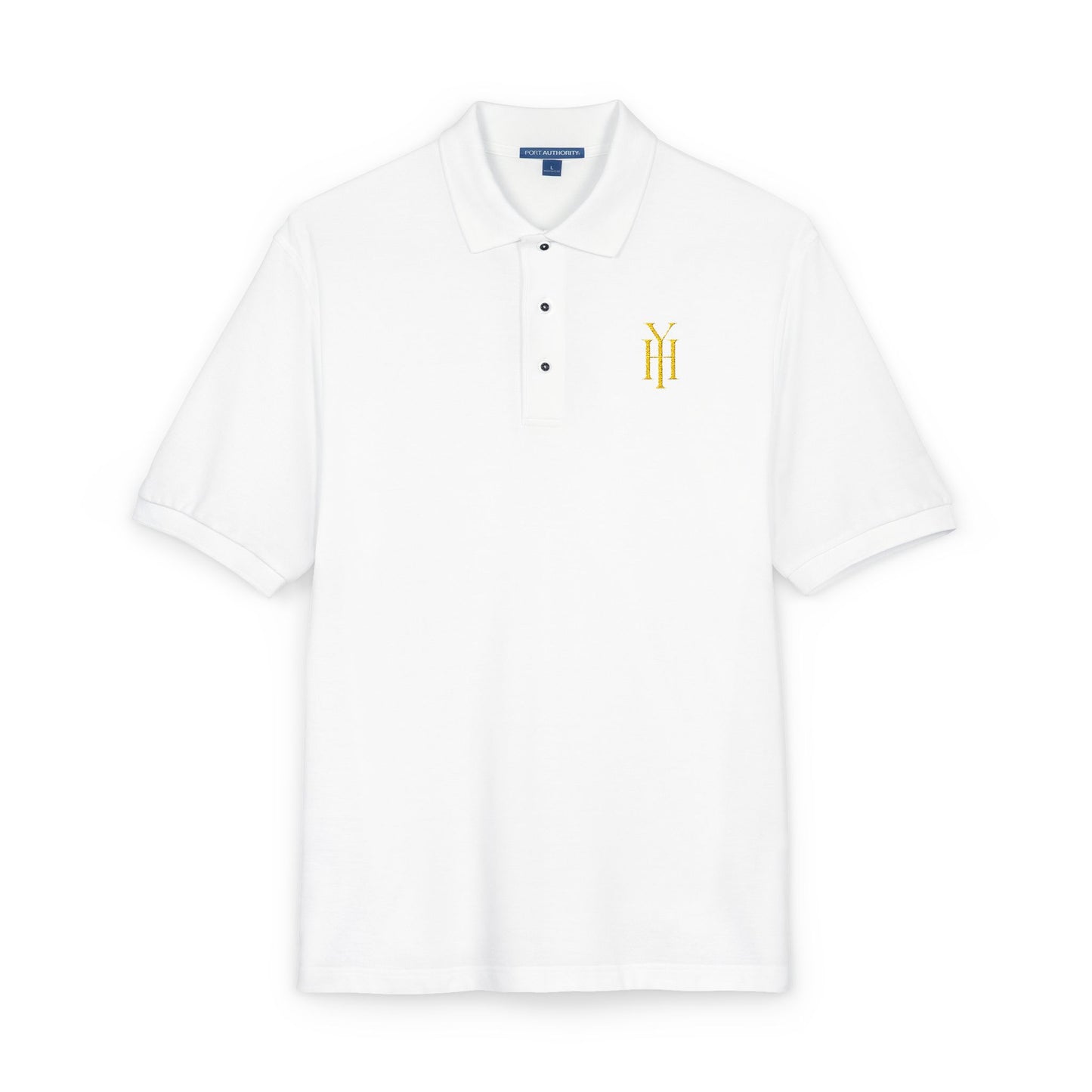 YH Embroidered Polo Shirt — Yedsit Hazlewood Collection