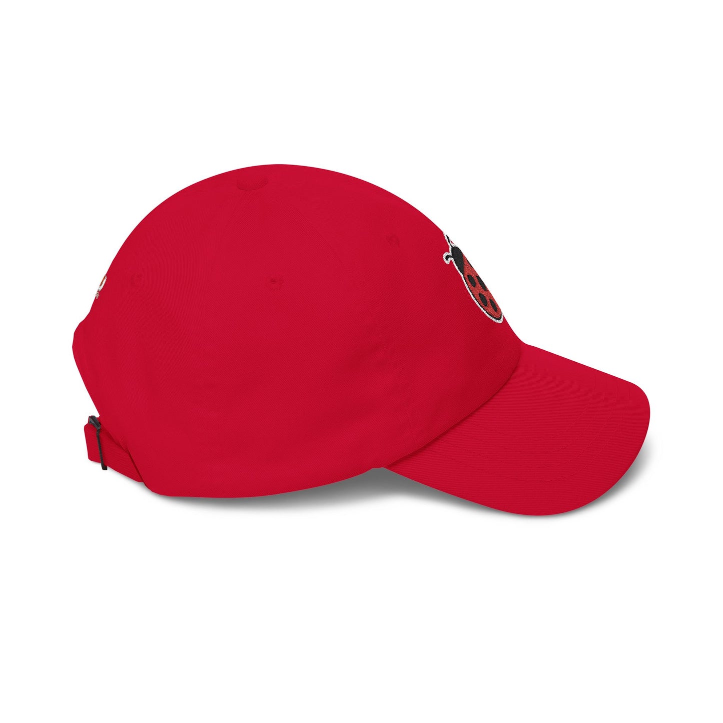 Embroidered Ladybug Patch Baseball Hat —  Mirco Demuro Collection