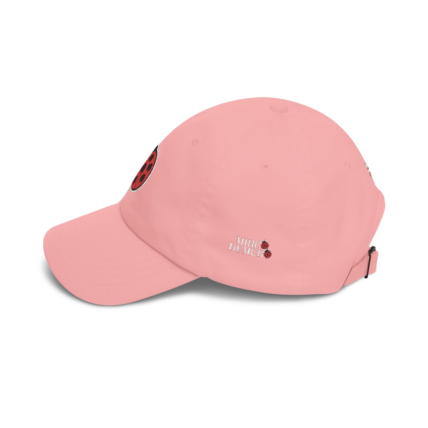 Embroidered Ladybug Patch Baseball Hat —  Mirco Demuro Collection
