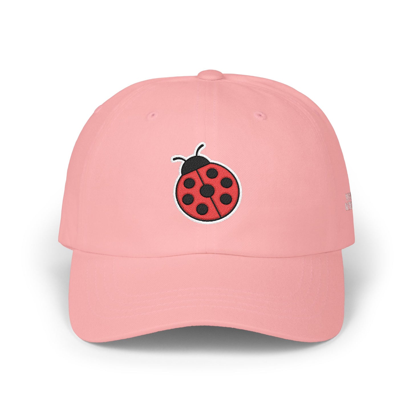 Embroidered Ladybug Patch Baseball Hat —  Mirco Demuro Collection
