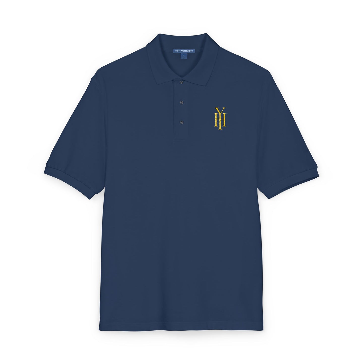 YH Embroidered Polo Shirt — Yedsit Hazlewood Collection