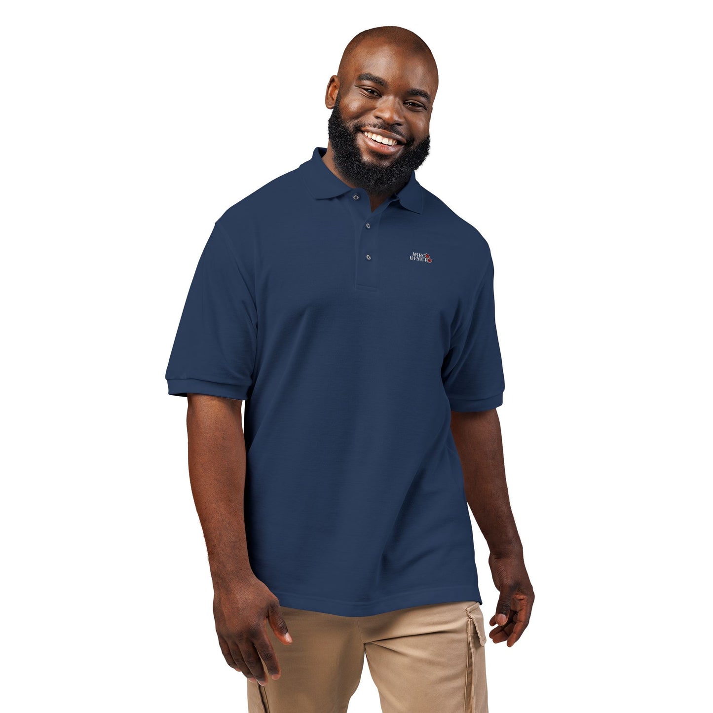 Embroidered Polo Shirt — Mirco Demuro Collection