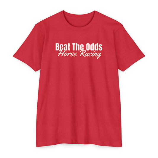 Kentucky Bred T-shirt - Red with White State Outline