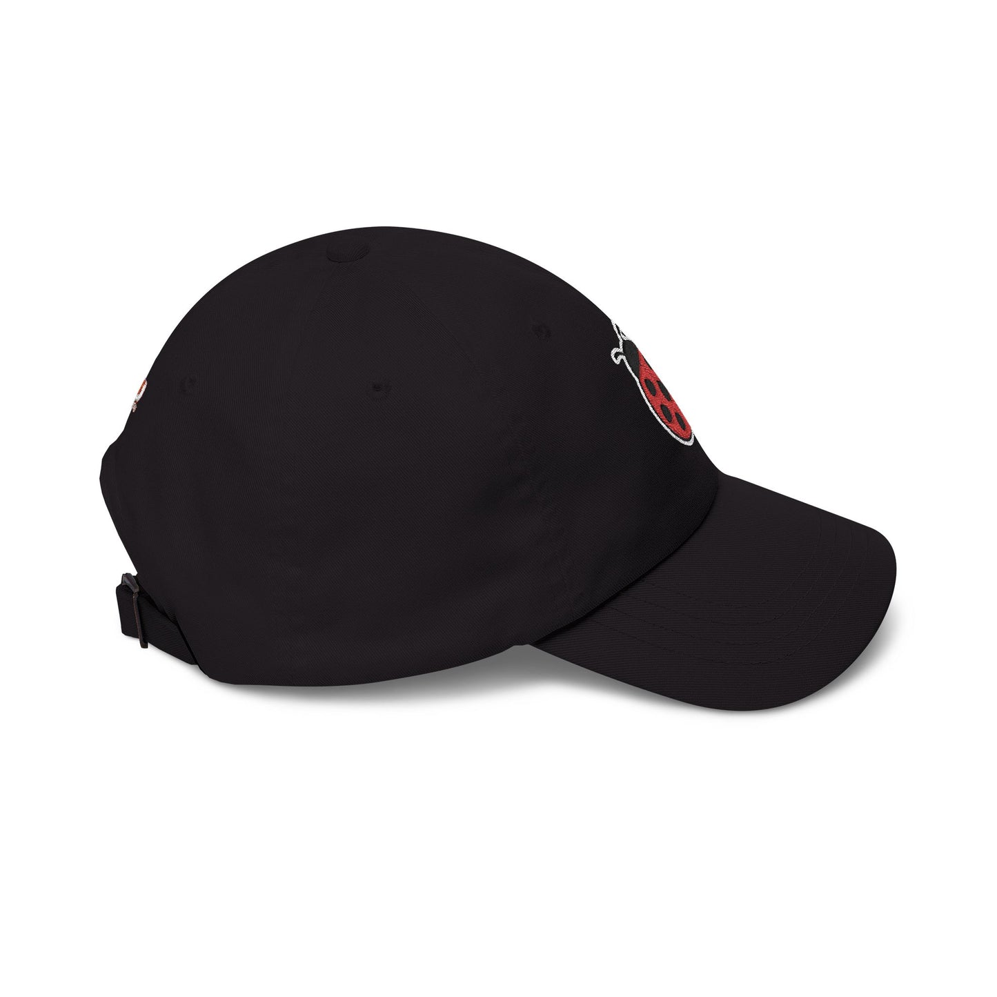 Embroidered Ladybug Patch Baseball Hat —  Mirco Demuro Collection