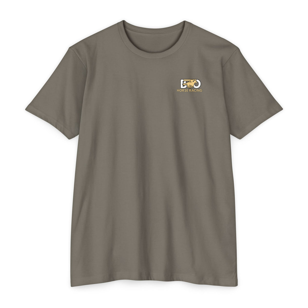 Louisiana Bred T-shirt | Black and Gold with Black State Outline