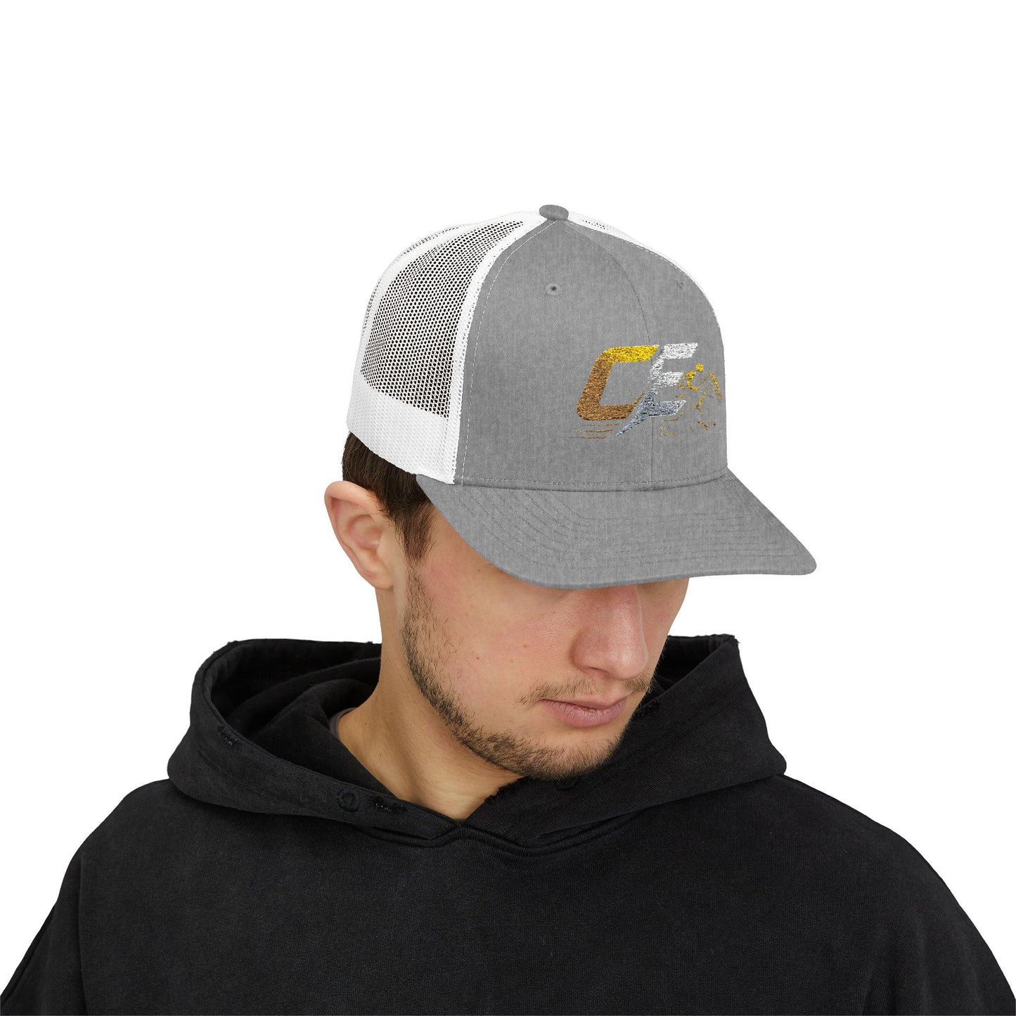 Embroidered CE Trucker Cap – Christopher Elliott Collection
