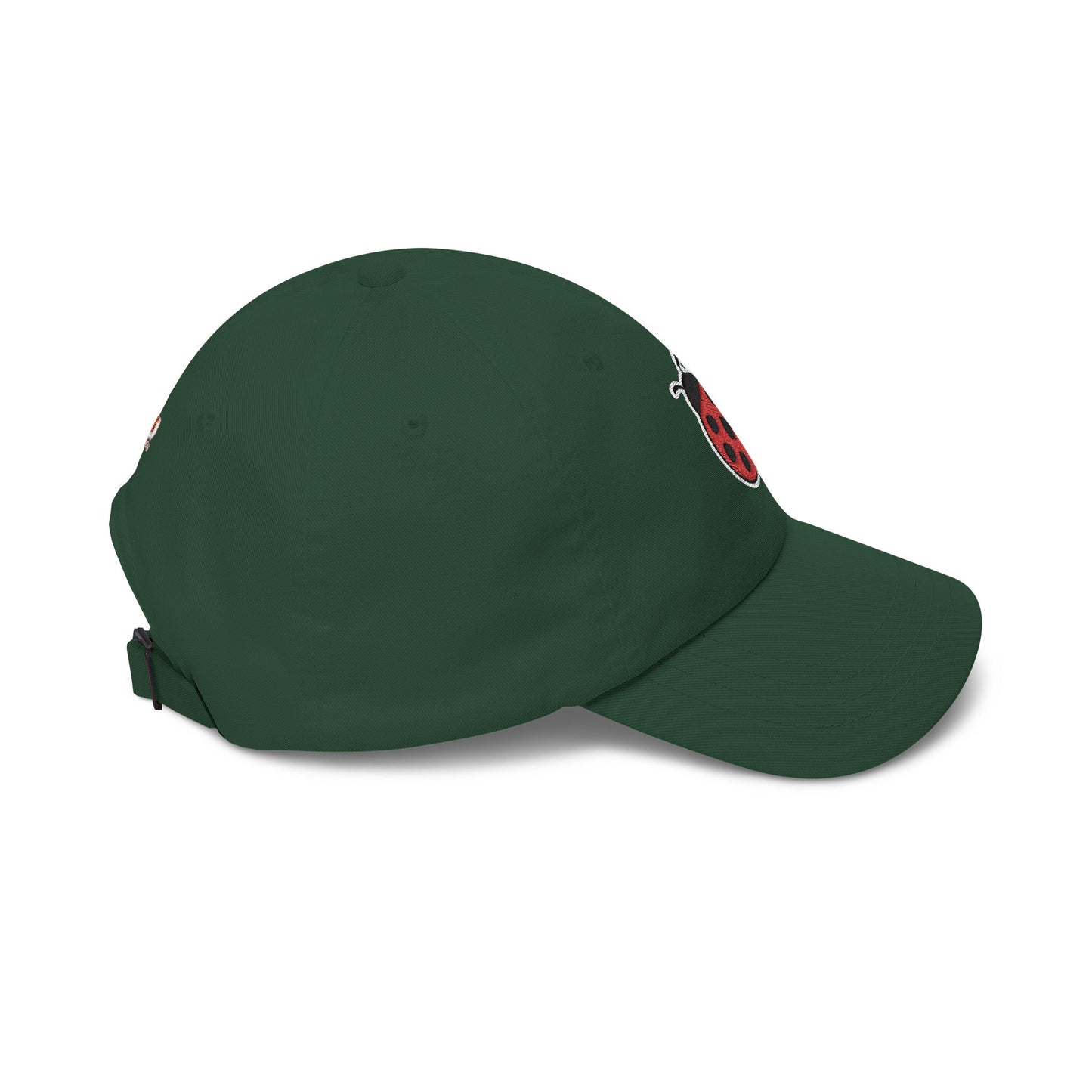 Embroidered Ladybug Patch Baseball Hat —  Mirco Demuro Collection