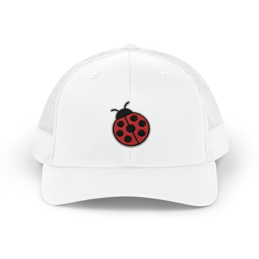 Ladybug Embroidered Trucker Cap - Mirco Demuro Collection