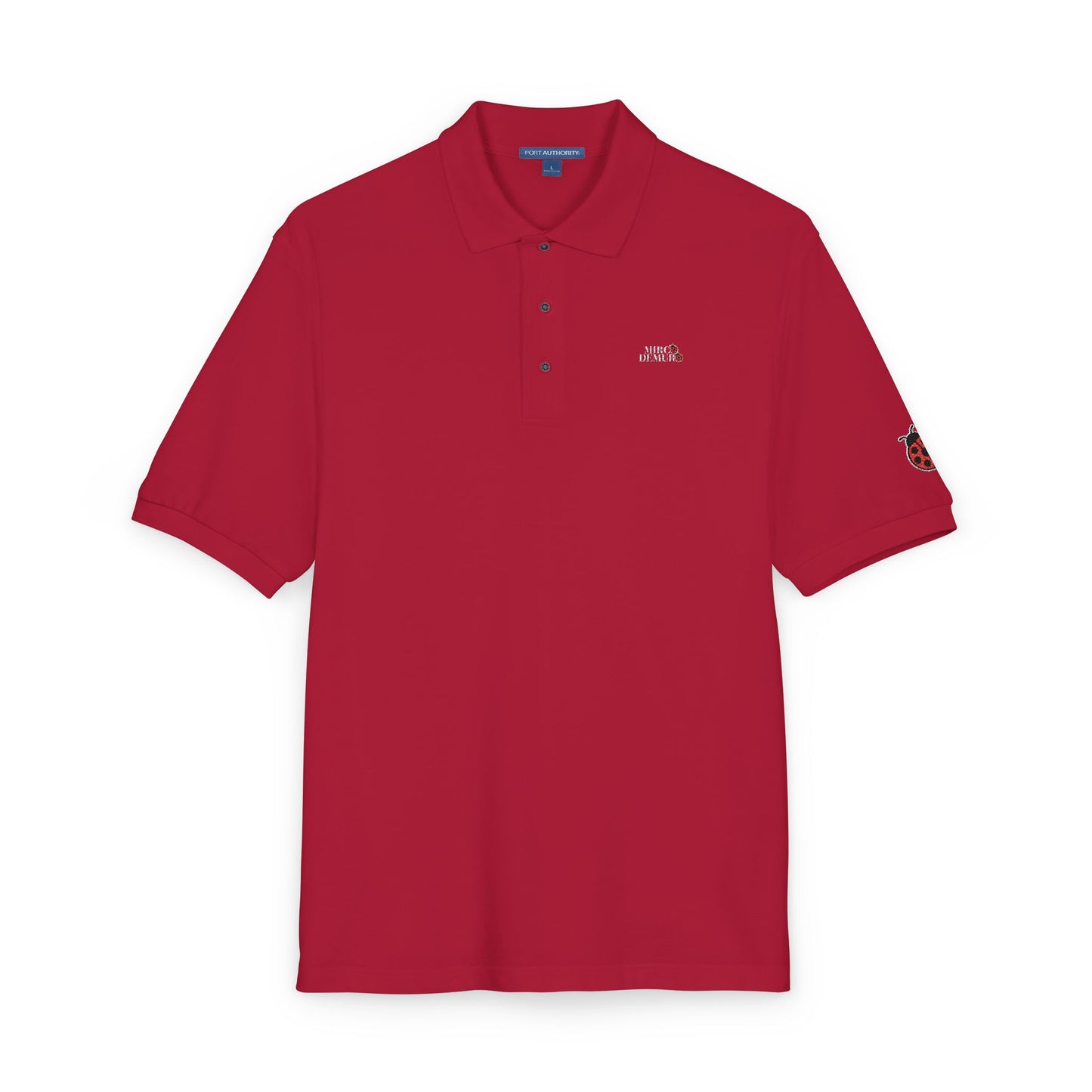 Embroidered Polo Shirt — Mirco Demuro Collection