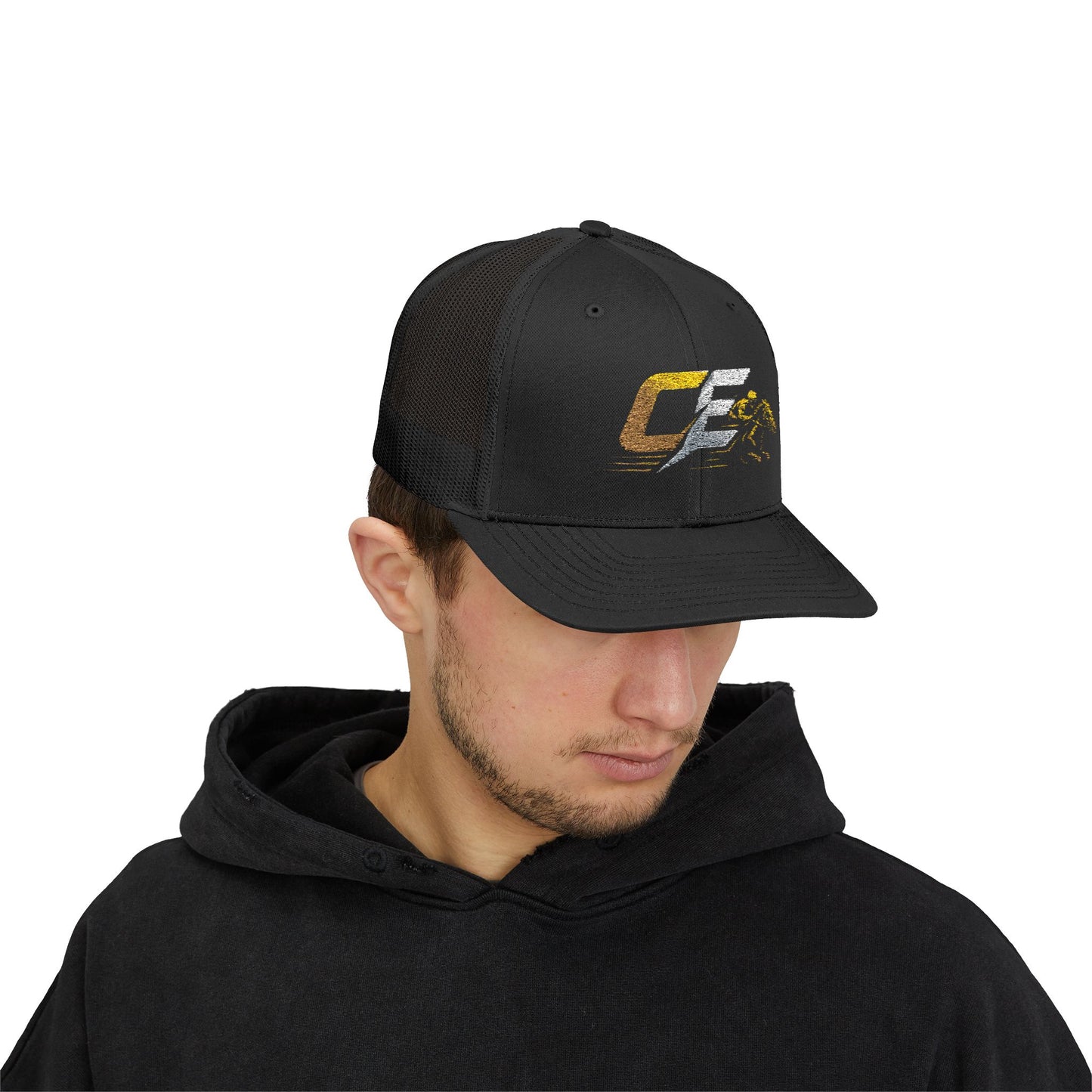 Embroidered CE Trucker Cap – Christopher Elliott Collection