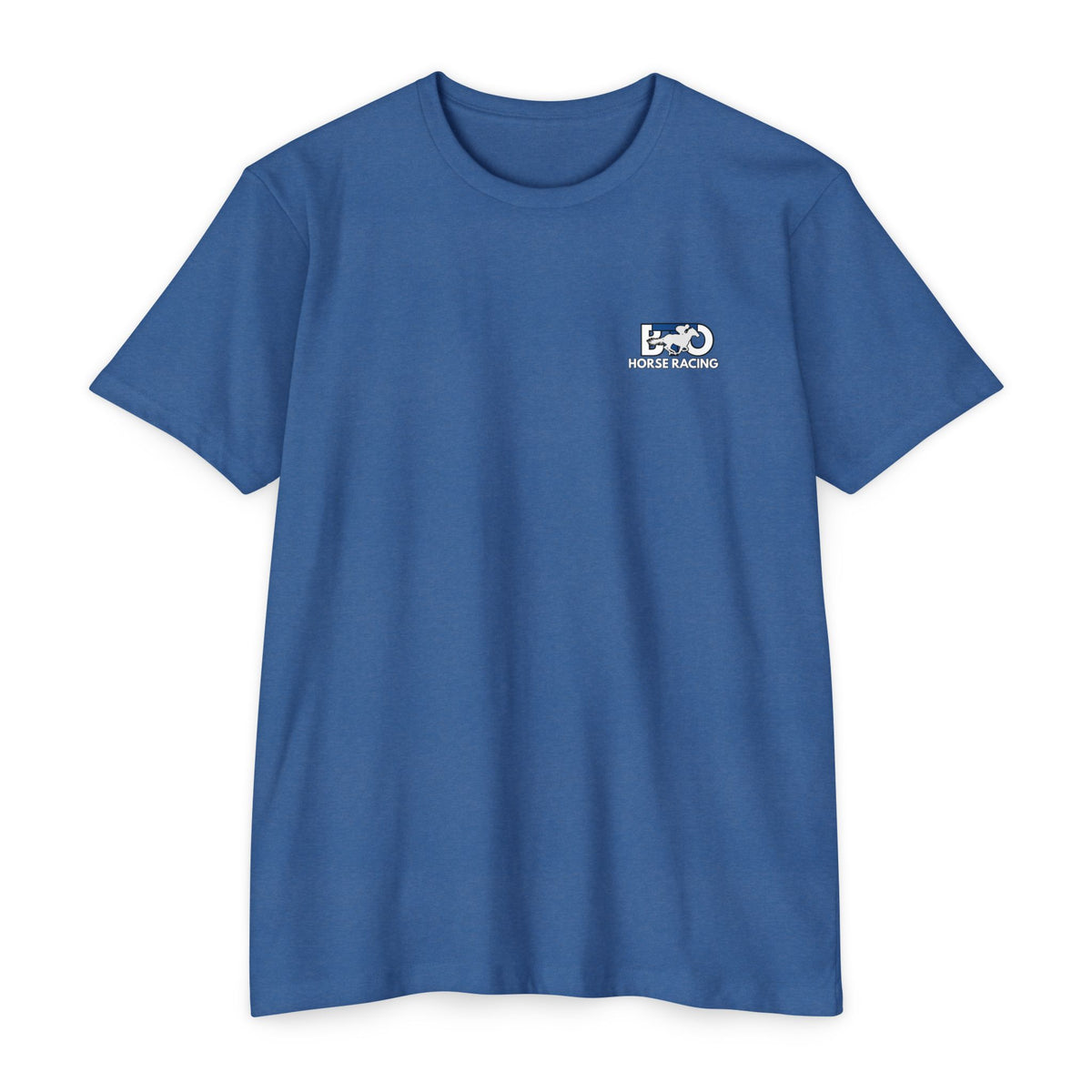 Kentucky Bred T-shirt | White with Blue State Outline