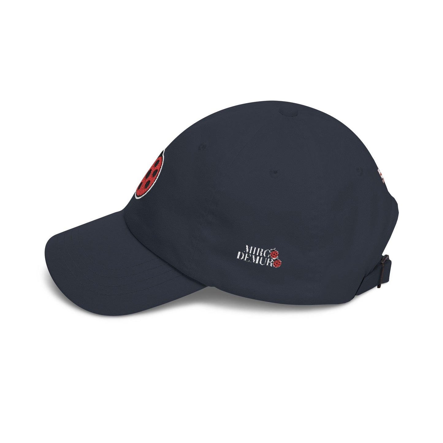 Embroidered Ladybug Patch Baseball Hat —  Mirco Demuro Collection