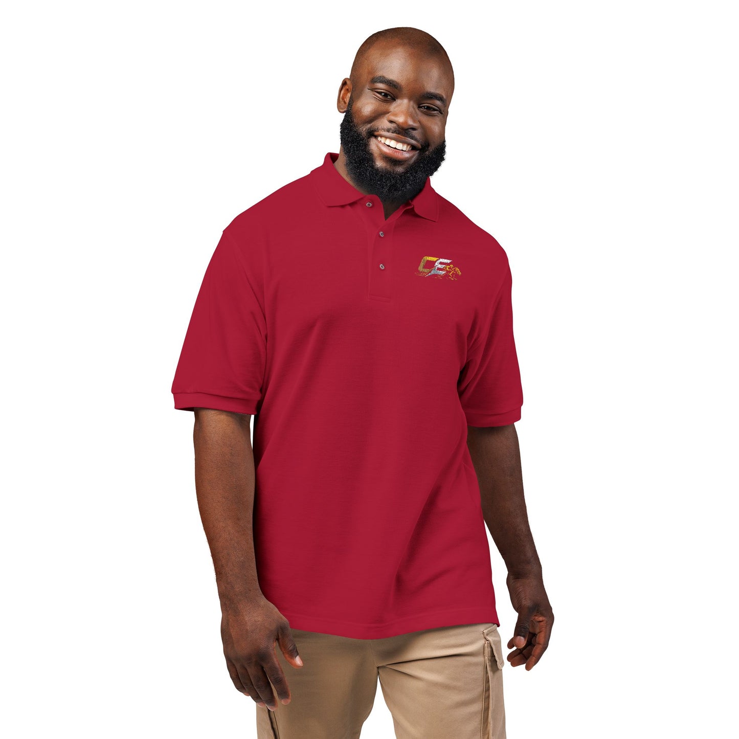CE Embroidered Polo - Christopher Elliott Collection