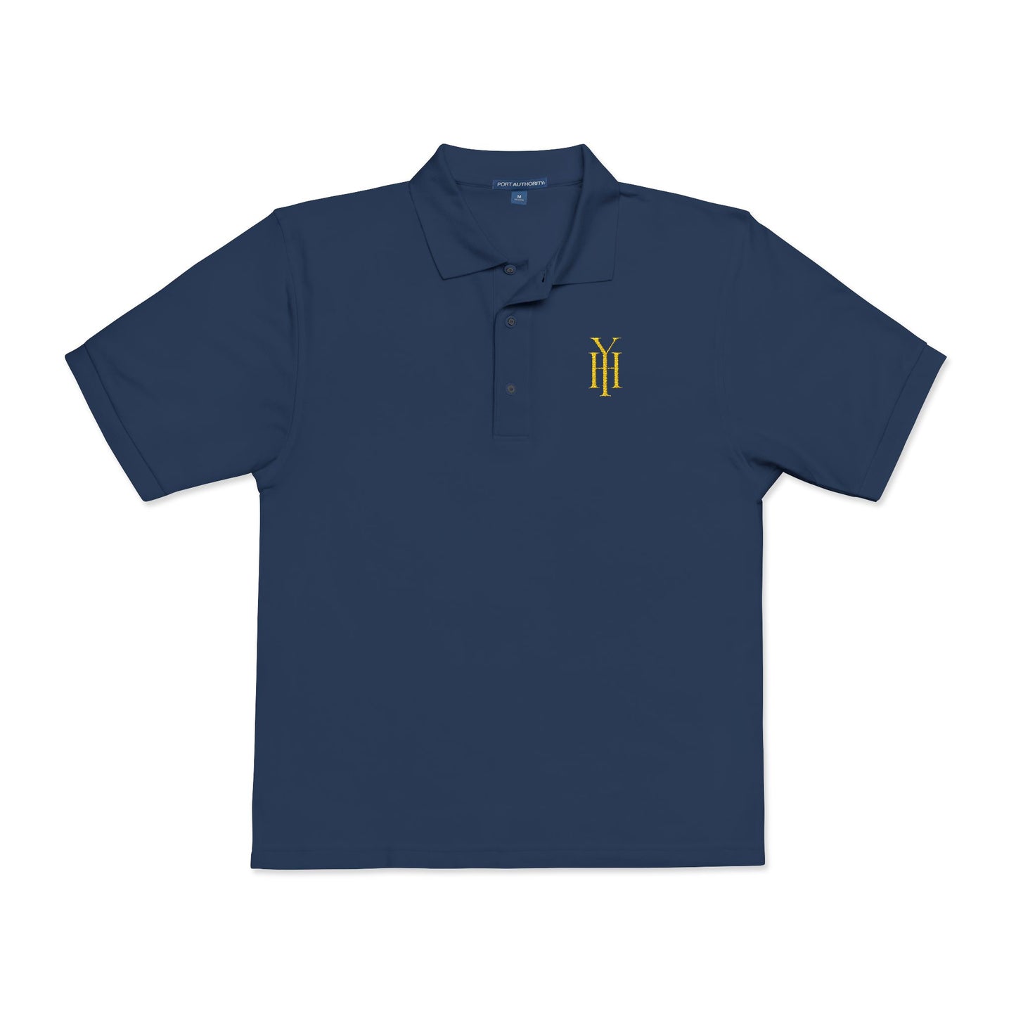 YH Embroidered Polo Shirt — Yedsit Hazlewood Collection
