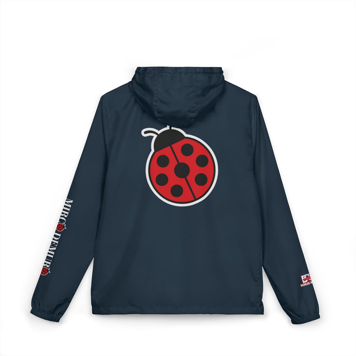Ladybug Embroidered Windbreaker Jacket - Mirco Demuro Collection