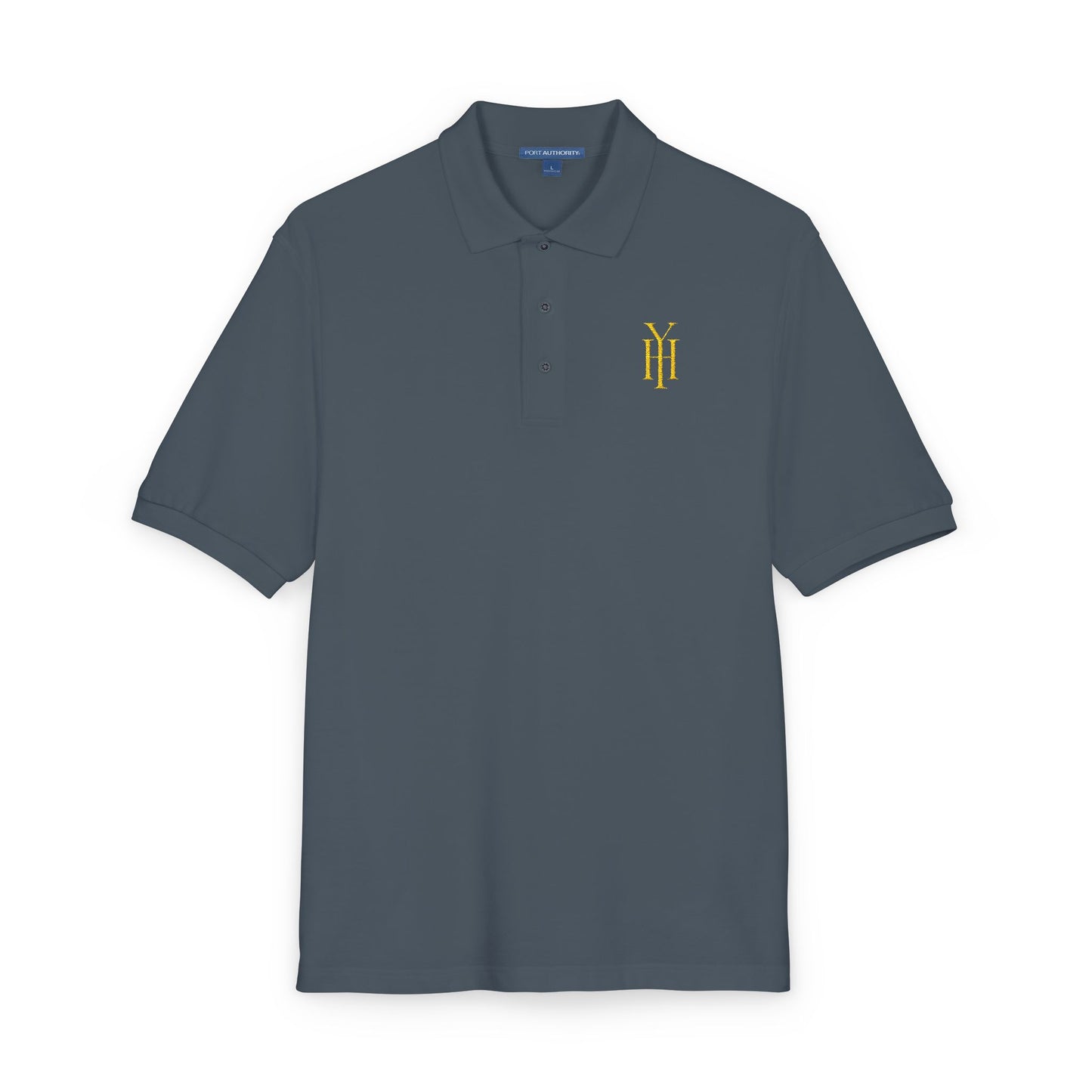 YH Embroidered Polo Shirt — Yedsit Hazlewood Collection