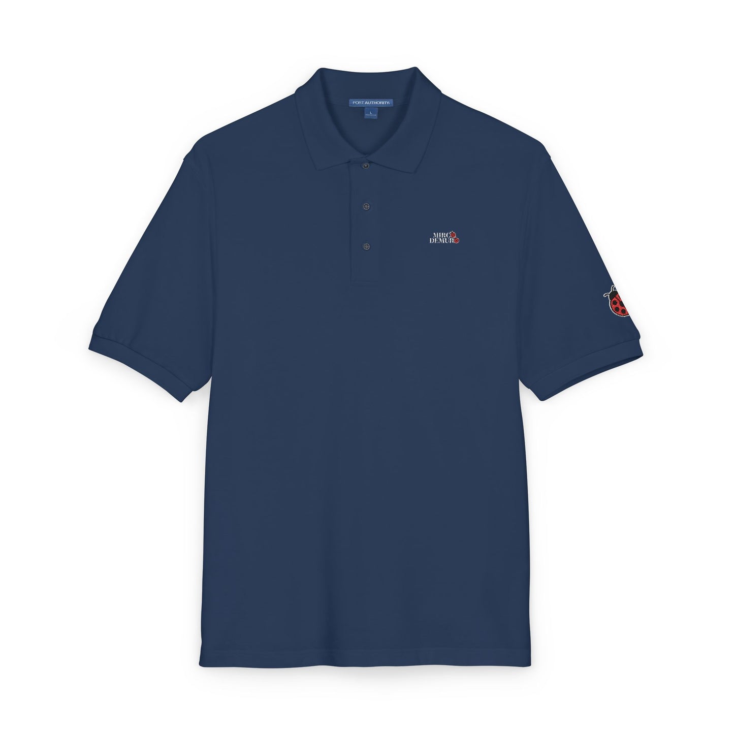 Embroidered Polo Shirt — Mirco Demuro Collection