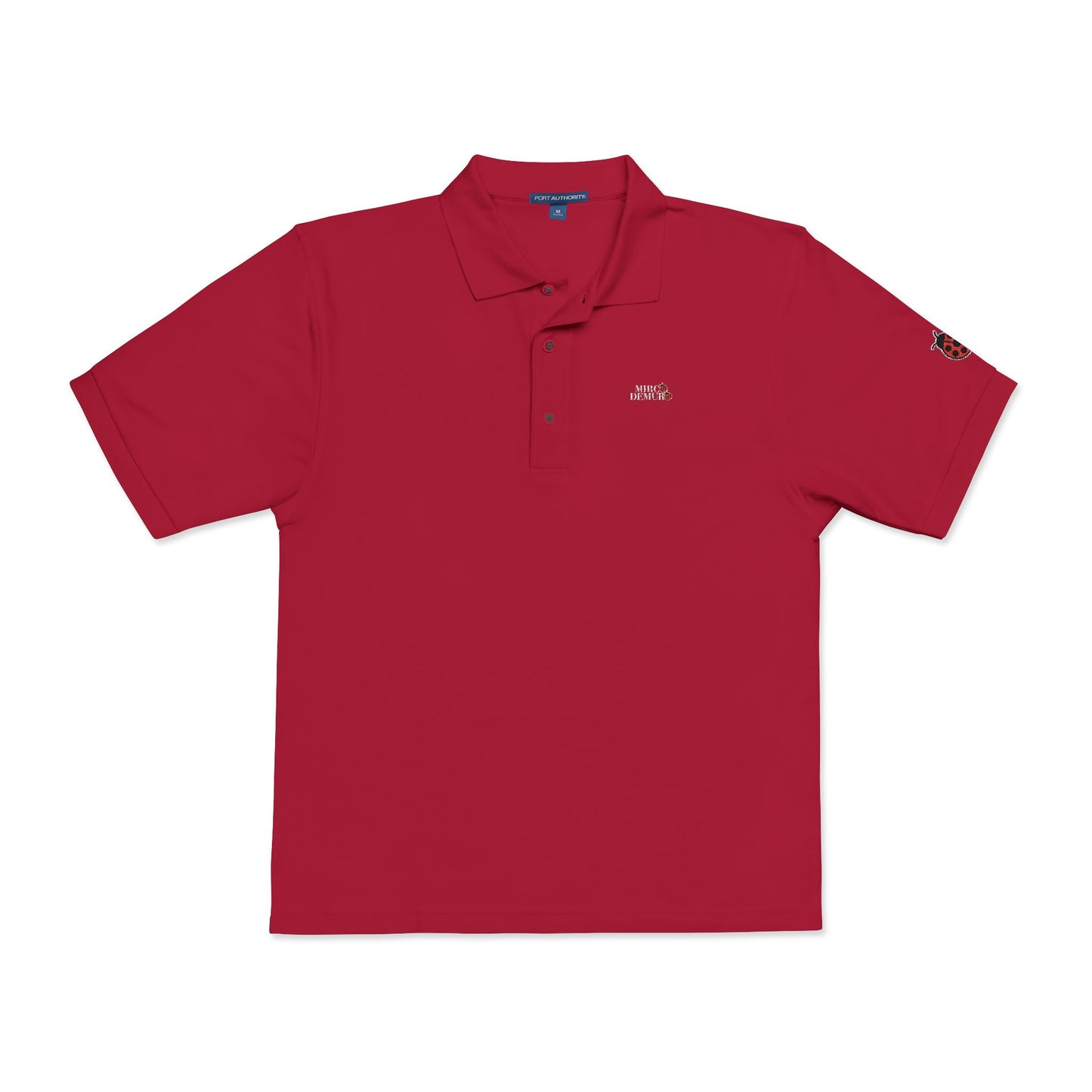 Embroidered Polo Shirt — Mirco Demuro Collection