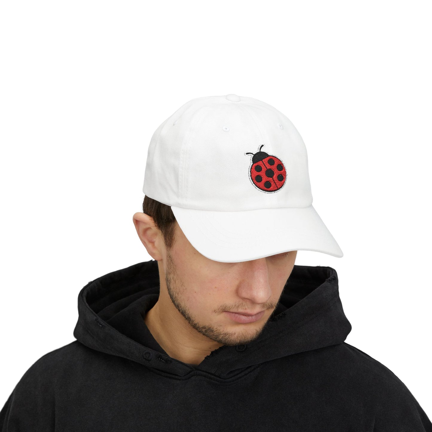 Ladybug Embroidered Dad Cap — Mirco Demuro Collection